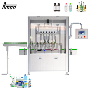 Machine de capsulage cosmétique automatique de machine de remplissage de jus de vin d'alcool de parfum liquide de 100 ml 500 ml 1000 ml
